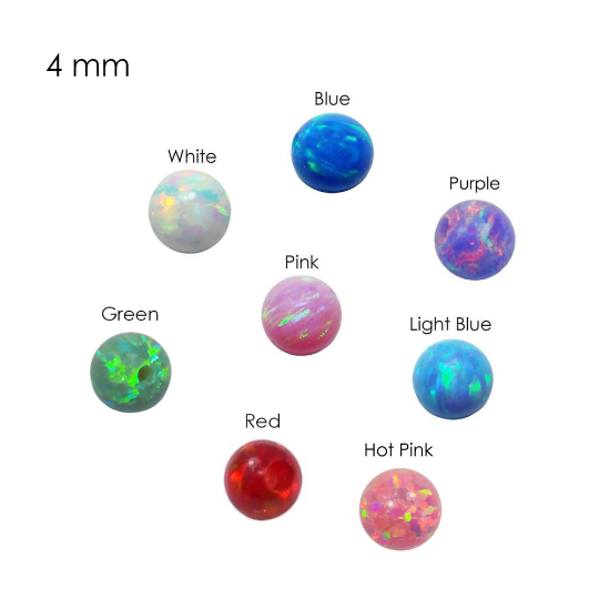 Synthetic 2025 opal beads