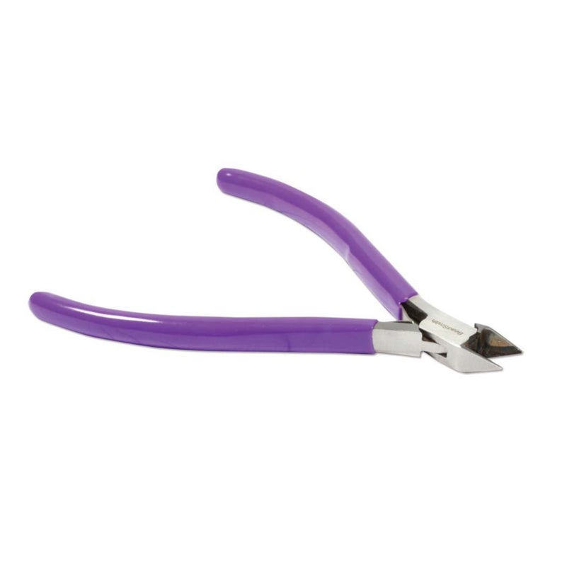 Bead Smith Pliers Set with Case. Set Includes 4 Pliers with Super fine Tips: Round Nose, Flat Nose Side Cutter and Purple Case Tools