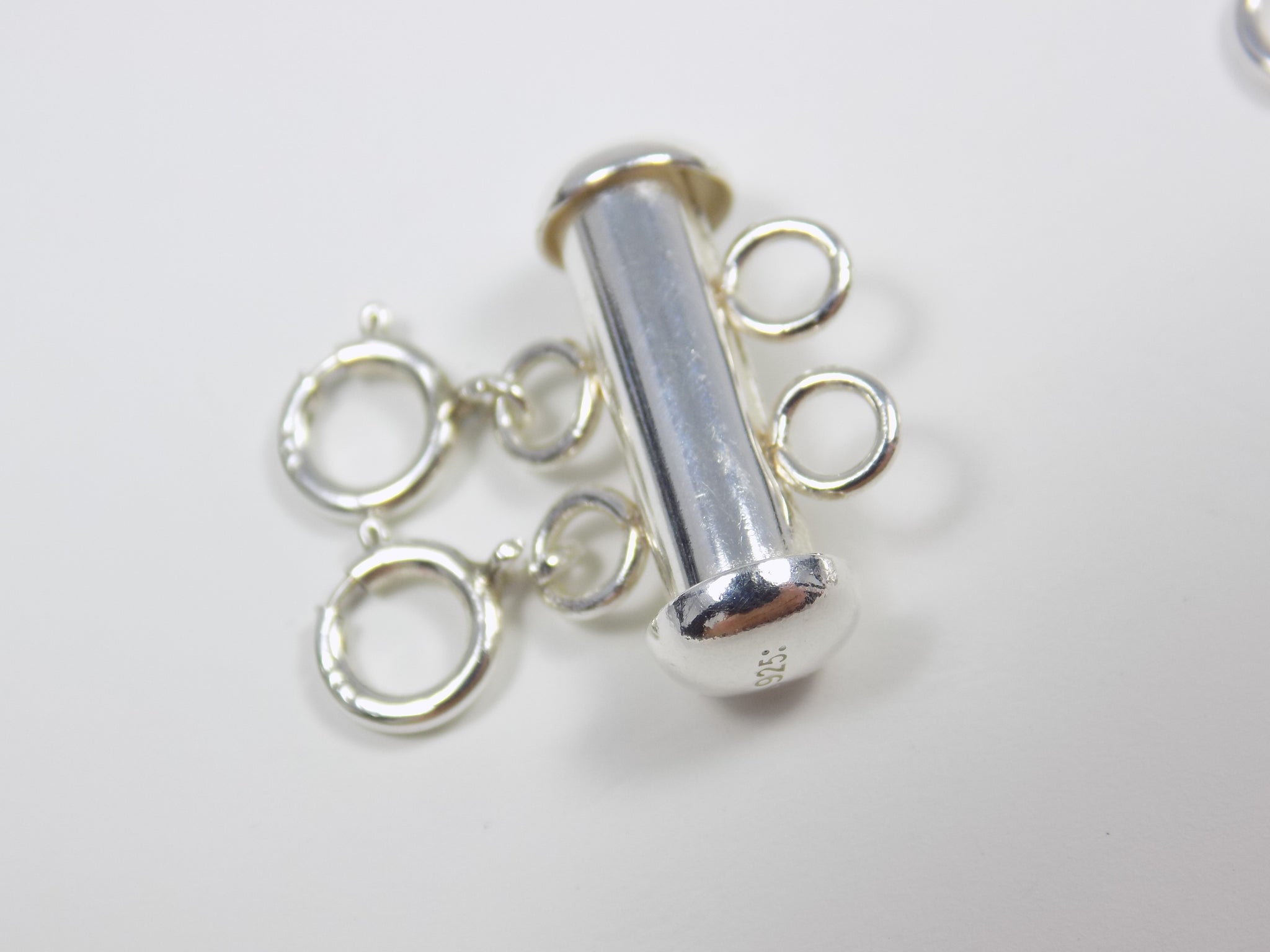 Open Jump Ring 925 Sterling Silver 22ga 0.64x3.0mm Jump Rings (20 pcs)