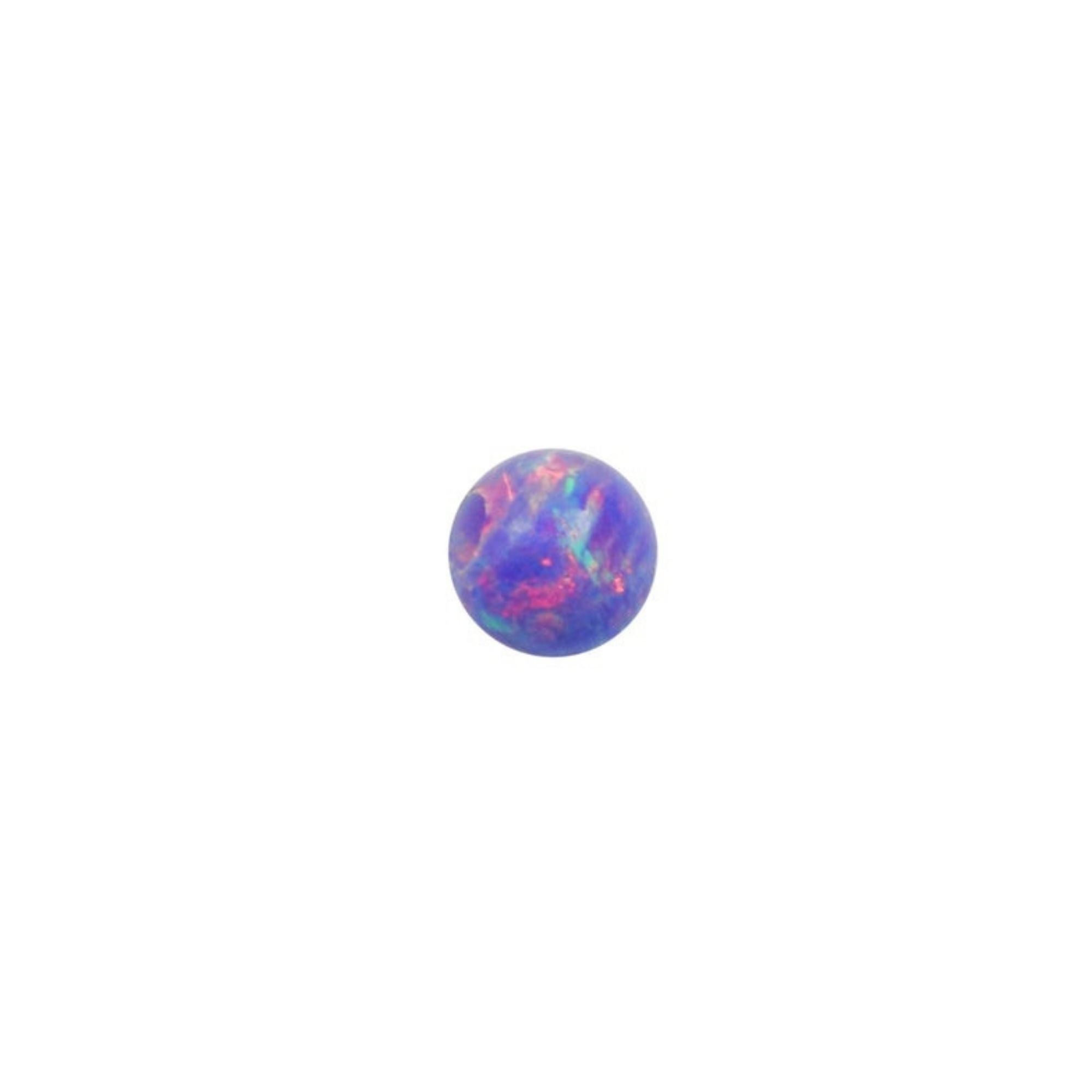 opal bead purple 4mm