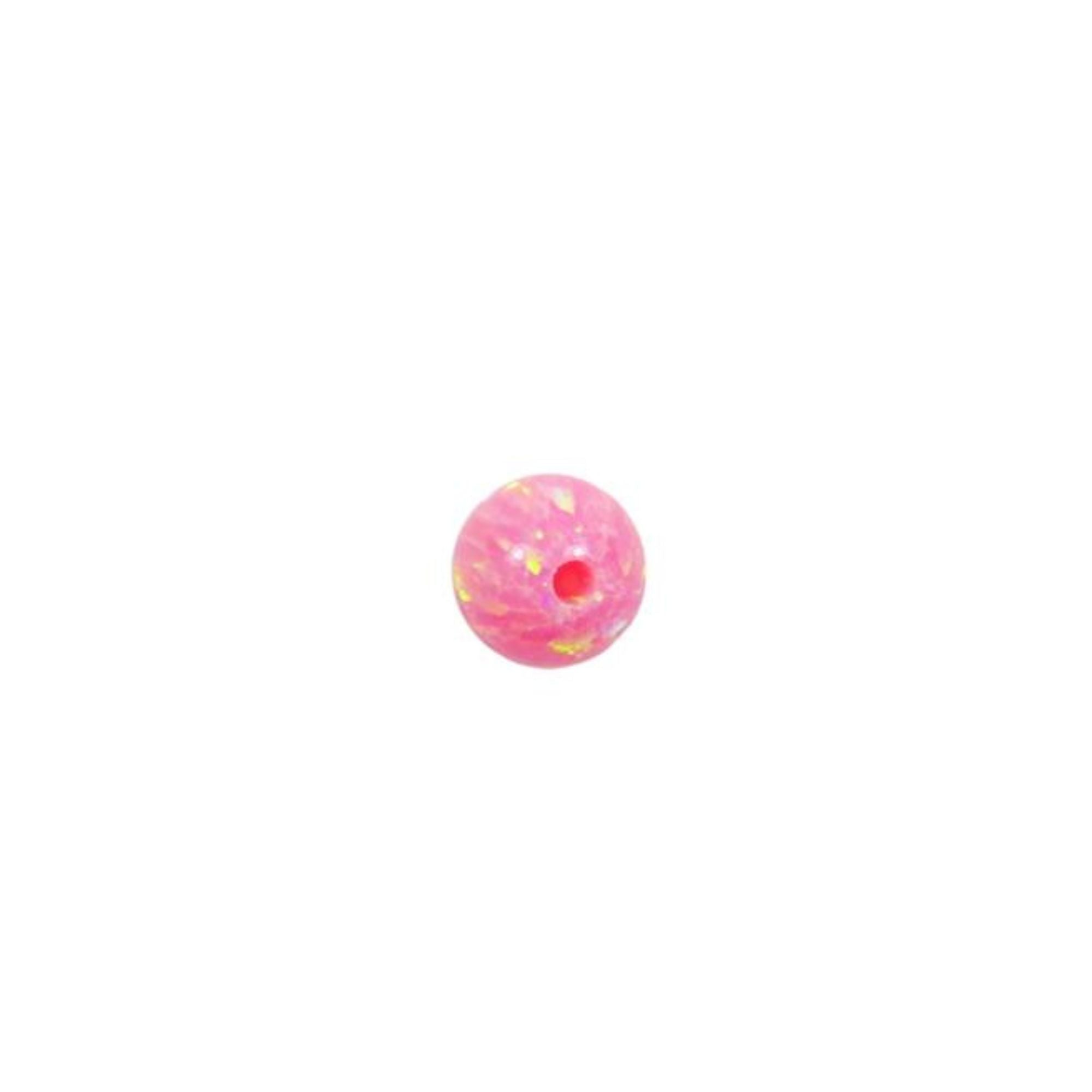 Opal Round Beads 5mm. Wholesale Ball Dot Pendant Charm, Full drilled Hole