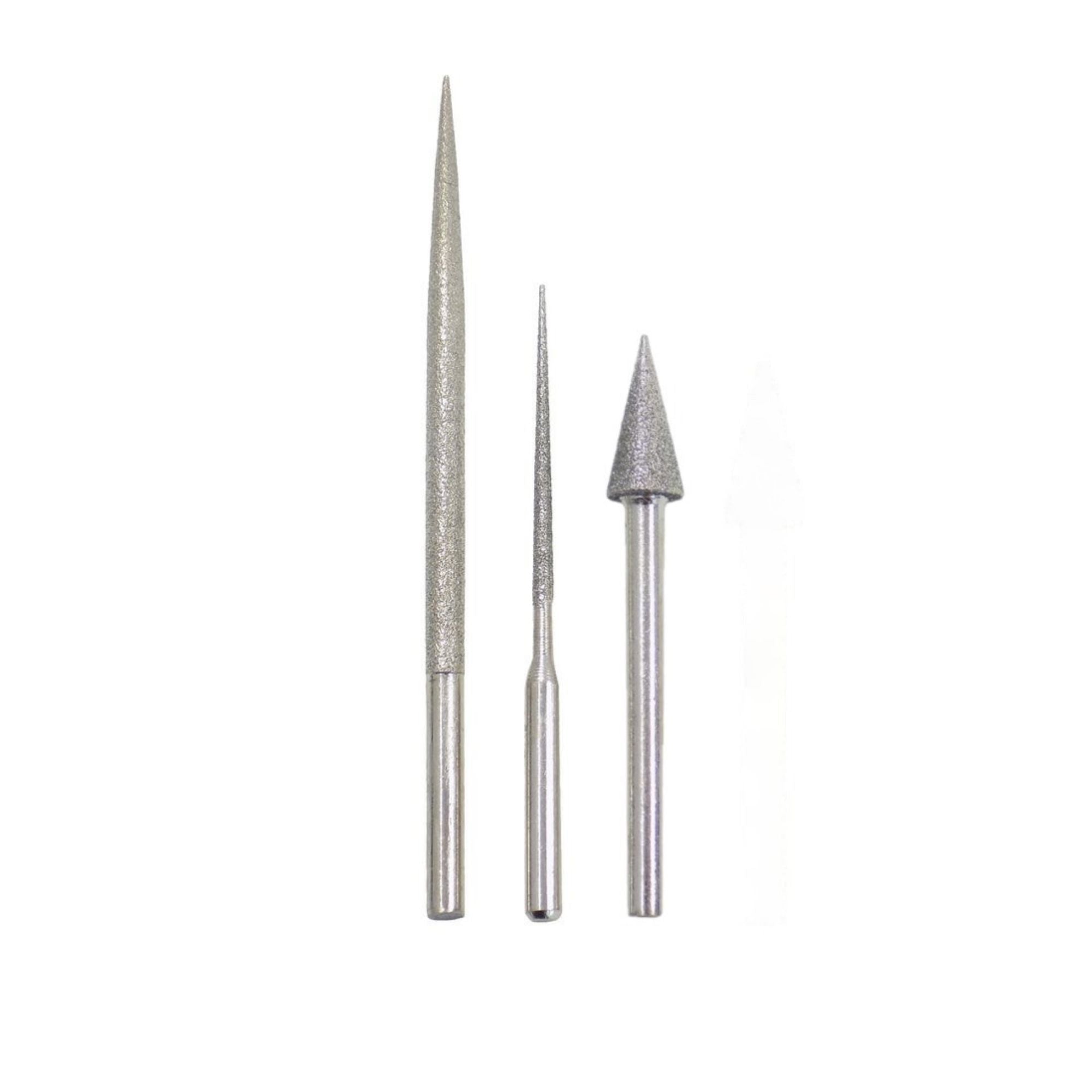 Electric Bead Reamer with 3 Diamond Shaped Tips, Variable Speed Control 24V BeadSmith Reamer Set, Ideal for Hobby Jewelry, Crafts , Tools