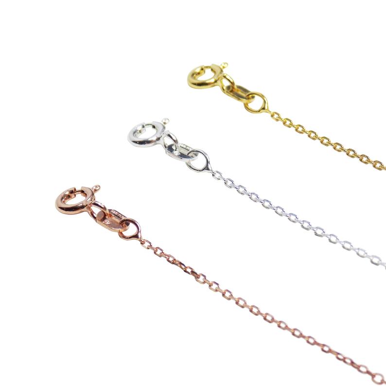 925 sterling silver chain necklaces