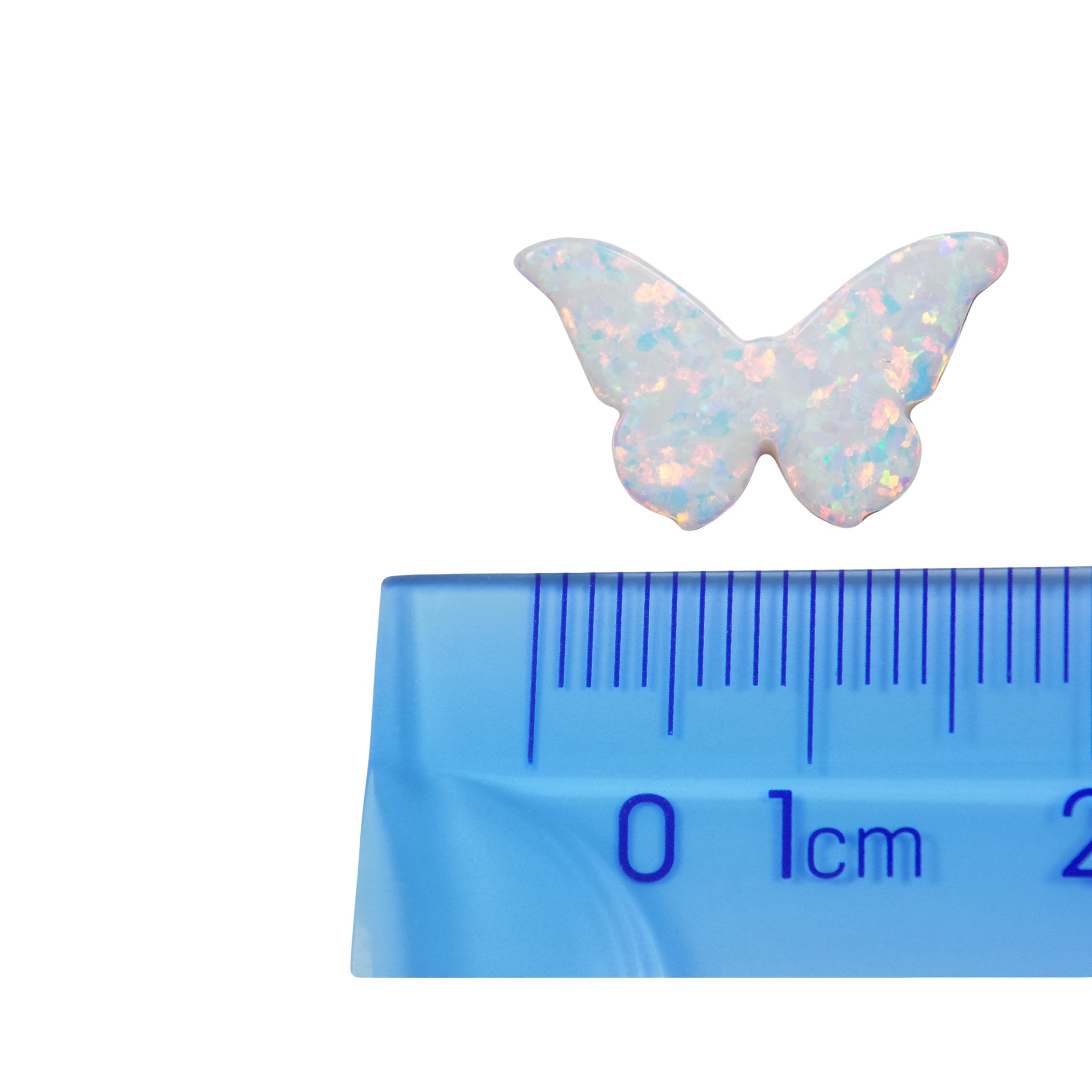 Synthetic Opal Butterfly Pendant 11.1x18.2mm Fully Drilled Opal Butterfly Jewelry Charm