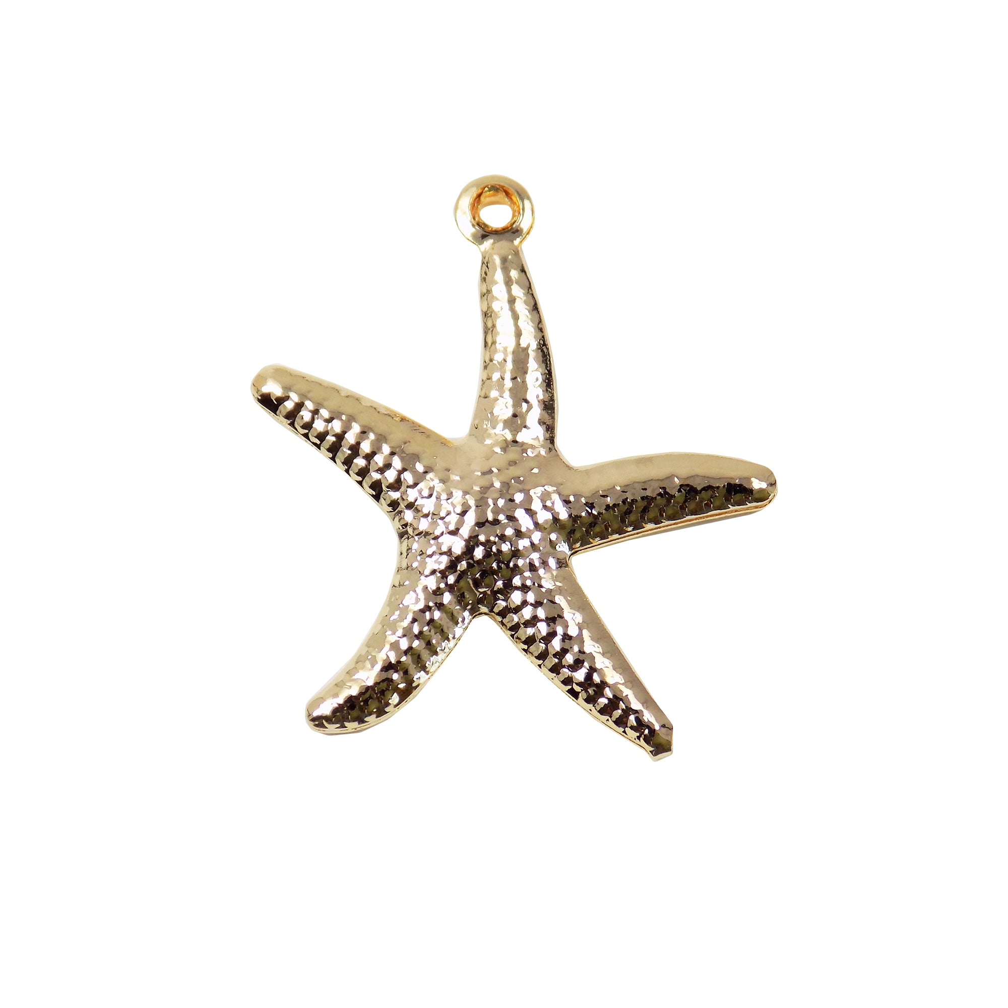 gold starfish charm