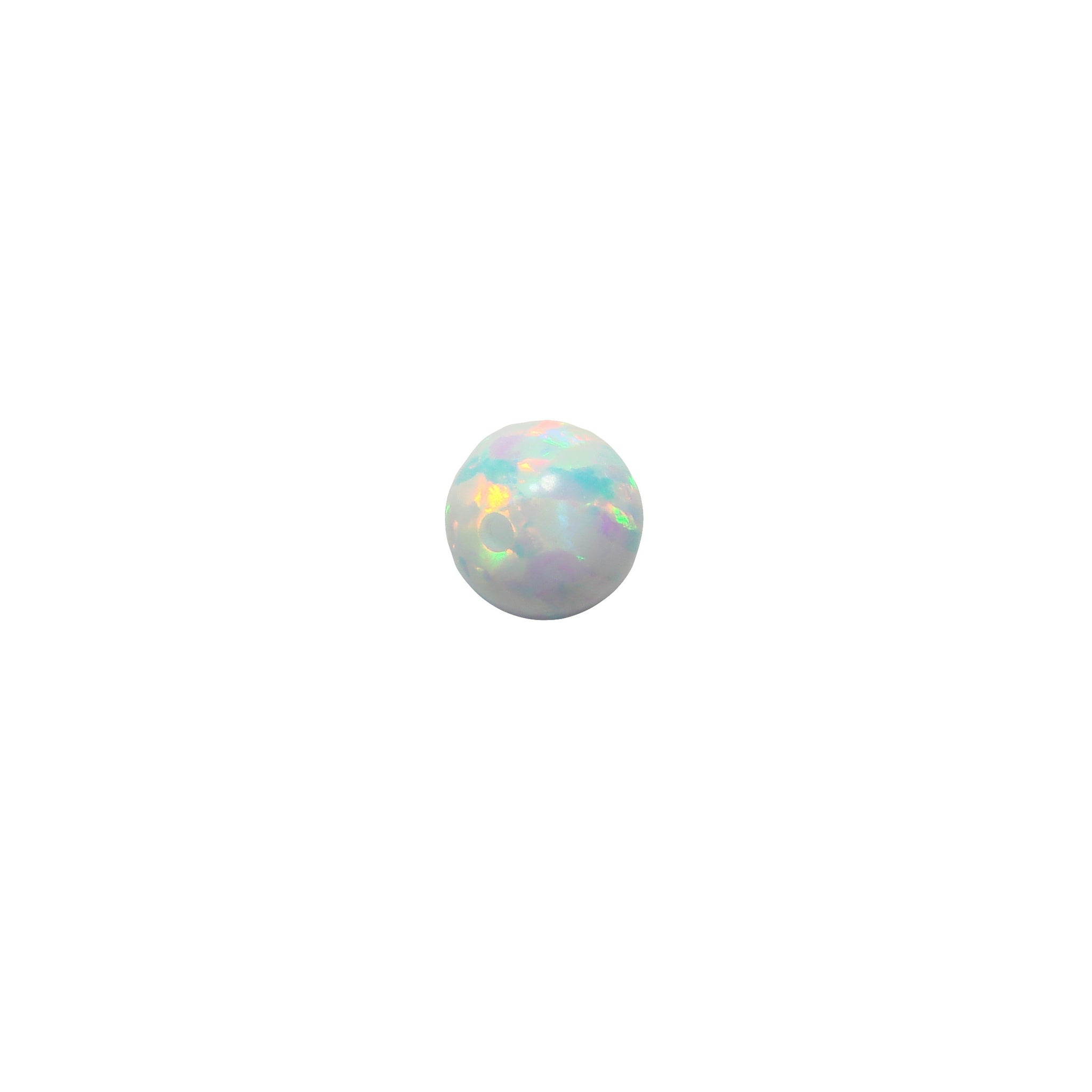 Opal Round Beads 5mm Lab Created Fully Drilled Holes