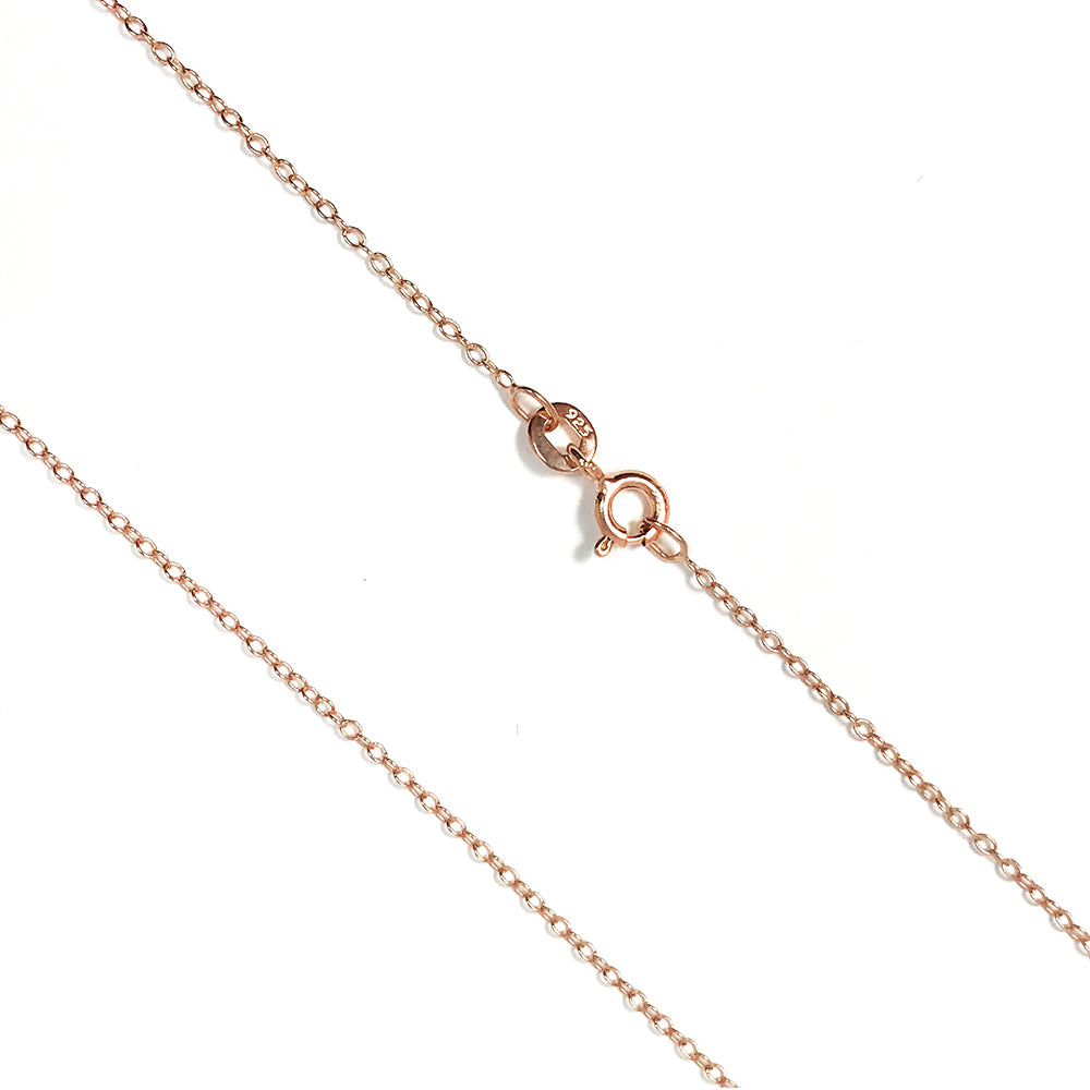 rose gold chains for necklaces