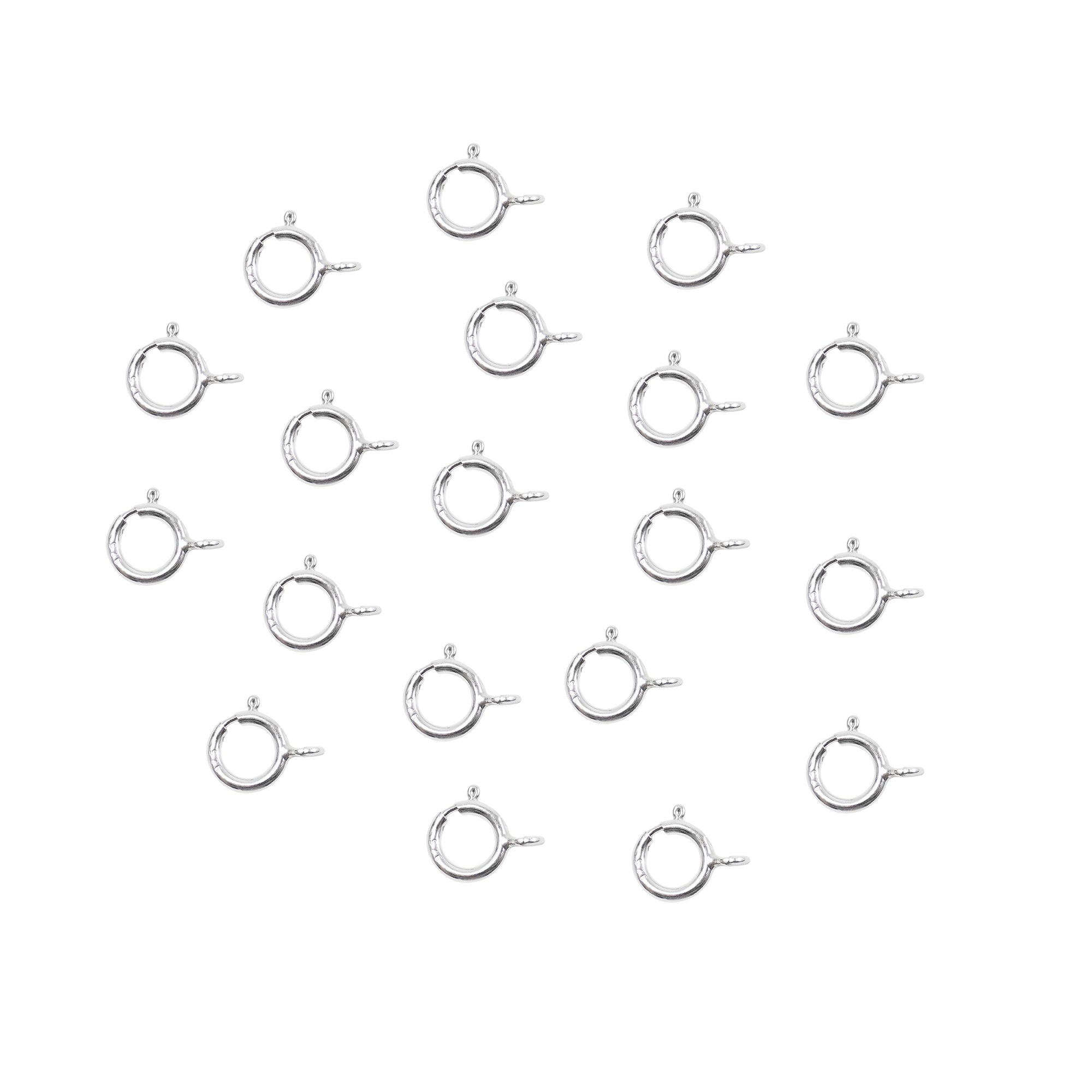 Sterling Silver Beads 3mm 25Pcs, Genuine Italian 925 Sterling Silver 3