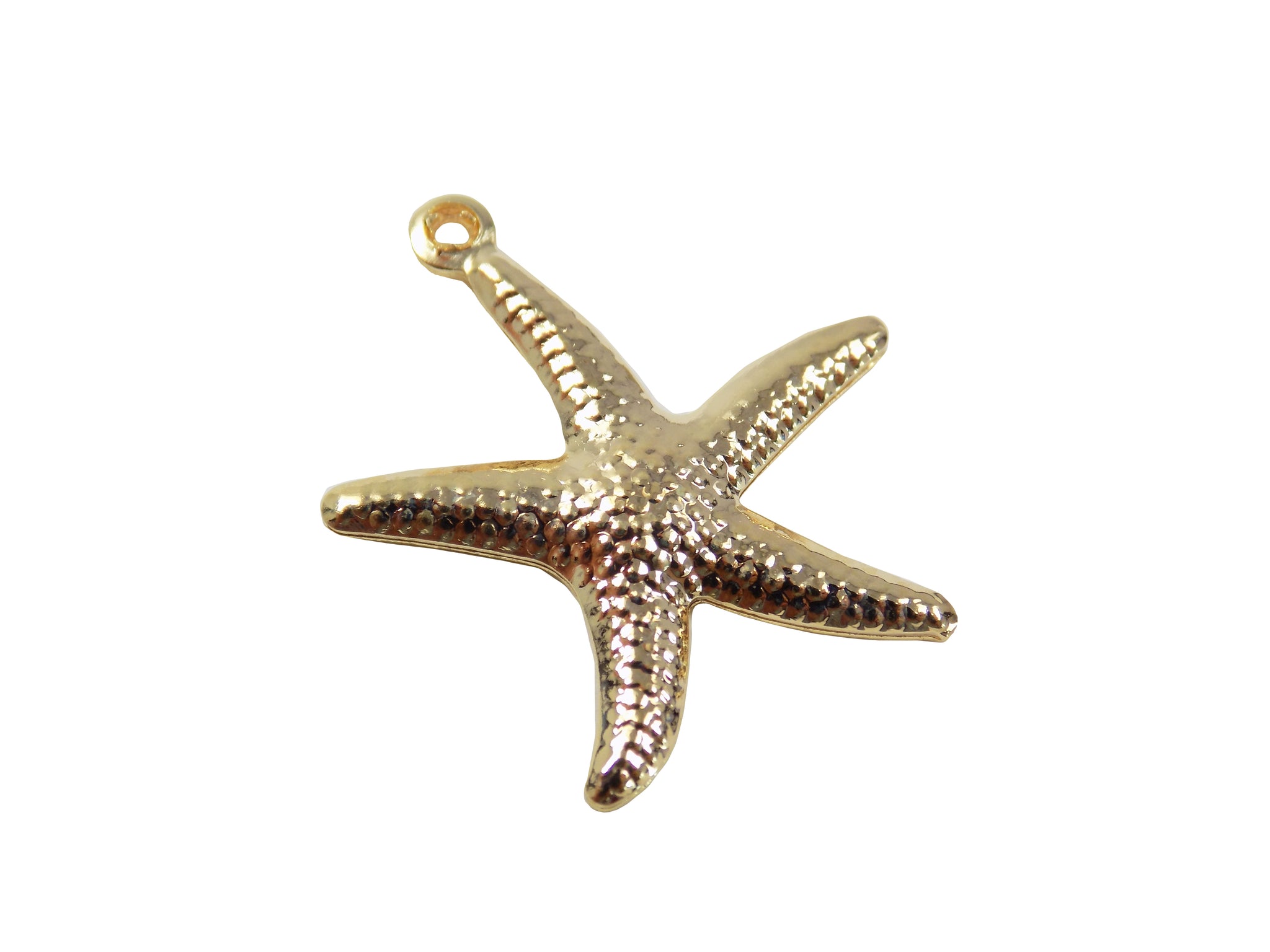 gold pendant sea star